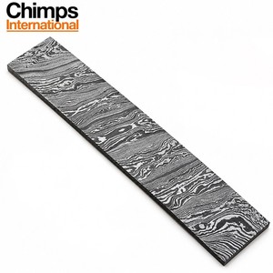 Barre en acier Damas forgé de 12 pouces pour la fabrication de couteaux – Créez votre épée personnalisée, couteau Bowie, couteau à lame fixe ou couteau pliant |   Motif torsadé - Product Image 6