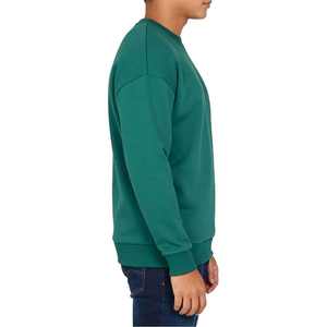 เสื้อสเวตเชิ้ตคอกลมผู้ชาย ผ้าฟลีซเรียบ แขนยาว สวมใส่สบาย เหมาะสำหรับออกกำลังกาย เล่นกีฬา หรือใส่ลำลองในฤดูหนาว - Product Image 5