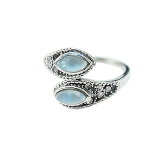 แหวนแฟชั่นมูนสโตน น้ำหนัก 5.1 กรัม - Product Image 2