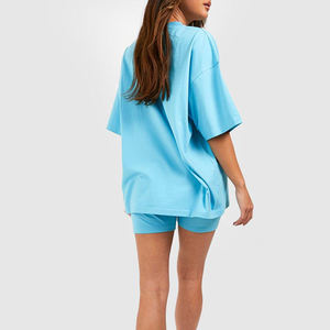 Ensemble décontracté été 2026 : T-shirt à manches courtes et short grande taille pour femme - Product Image 3