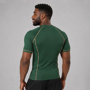 Fournisseur direct d'usine, rashguard MMA pour hommes, rashguards sur mesure pour hommes en vente en ligne, personnalisés - Product Image 2