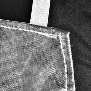 Aluminized Heat Resistant <b>Apron</b> for Foundry Welding Furnace <b>Work</b> High Temperature Protection Fire Resistant Safety <b>Apron</b> Silver - Product Image 6