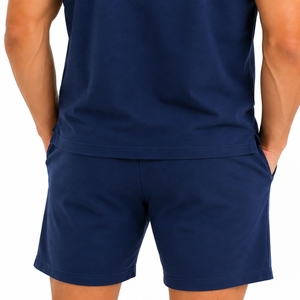 Men Polo Shorts <b>Set</b> Premium Casual Sportswear Custom Color Breathable Fabric Modern Style Soft Athletic Fashion Lightweight <b>Set</b> - Product Image 5