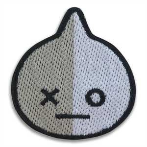 Écussons brodés personnalisés, logo 3D en relief, découpe laser, forme triangulaire, thermocollants, pour vêtements, chapeaux, en toile, tissu, PU - Product Image 6