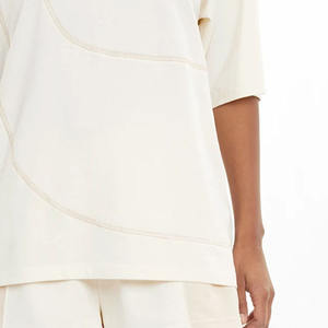 T-shirt décontracté pour femme, coupe classique, élégant pour le quotidien, style tendance, ajustement régulier 2026 - Product Image 4