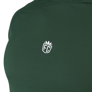 Camiseta Base Tee para Hombre, Color Verde Montaña, Manga Corta, Algodón Premium, Cómoda, para Gimnasio, Ropa Deportiva Moderna, Venta al Por Mayor - Product Image 5