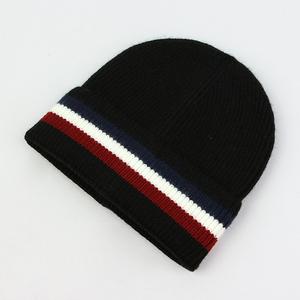 Bonnet d'hiver en laine 100% de qualité supérieure, personnalisé avec logo imprimé, respirant, chaud, tricoté, directement de l'usine. - Product Image 2