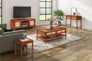 Layton Collection หน่วยทีวีทำจากไม้ที่ทันสมัยพร้อมที่เก็บของในราคาถูกส่งตรงจากเวียดนามสำหรับห้องนอนห้องนั่งเล่นเฟอร์นิเจอร์อพาร์ทเมนต์ - Product Image 6