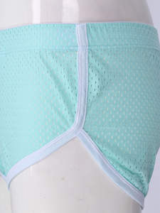 Shorts de Playa Color Rosa Intenso, 100% Poliéster, Malla, Hasta la Rodilla, Talla Grande, Corte Holgado, Transpirables para Hombre - Product Image 6