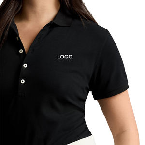 Short tricoté extensible ajusté pour femme, tendance, avec logo personnalisé, en coton et maille, pour le golf, le tennis, les tenues décontractées d'été et les uniformes. - Product Image 4