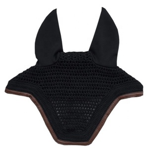 Customized Design Horse Fly Veil/Ear <b>Bonnet</b> Horse Riding Products High Quality Horse Products Ear Fly Veil With Your Brand Logo - Product Image 4