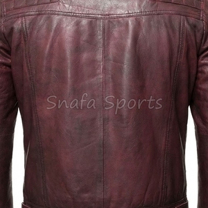 Gents Leather Formal Casual <b>Smart</b> Outfit Elegant Design Luxury Material Soft Comfortable Stylish Trend Leather <b>Jacket</b> - Product Image 5