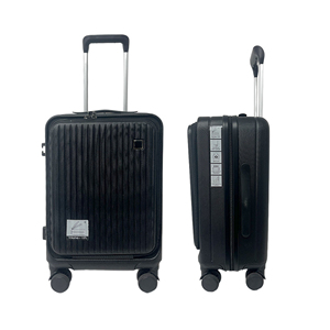 Valises multifonctionnelles personnalisées avec ouverture frontale intelligente, roues silencieuses et serrure à combinaison pour les <span class=keywords><strong>voyages</strong></span> - Product Image 3