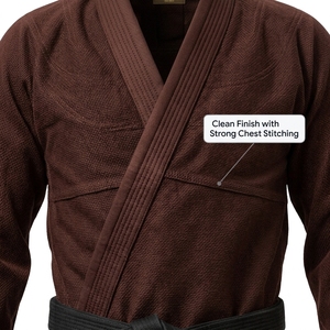 Kimono de BJJ Personalizado de Alta Calidad, Unisex, 100% Algodón, Transpirable, Ecológico y Antibacteriano, de QST, el Mejor Proveedor - Product Image 2
