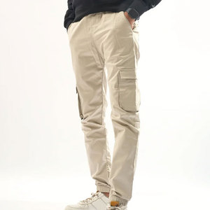 Pantalon cargo pour homme personnalisé, tendance streetwear, 100% coton respirant, vente en gros OEM - Product Image 1