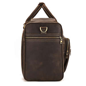 Sac de voyage unisexe NESTA SPORTS en cuir véritable de luxe vintage, 62 cm, super grand sac de week-end, style sport, sac à bandoulière - Product Image 5