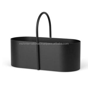 Jardinières en métal New Look pour la décoration de jardin Nouveau Pot de fleur en métal Dernier Pot de jardin Pot galvanisé en deux tons fini - Product Image 3