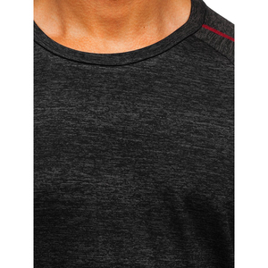 Créez votre propre logo – T-shirt de sport léger pour homme et jeune homme, meilleure qualité, Spandex/Polyester, séchage rapide, respirant, best-seller - Product Image 6