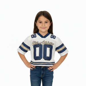 Camiseta Deportiva Retro de Fútbol Americano y Fútbol Soccer, Personalizada, Transpirable, de Poliéster de Alta Calidad, Estilo Holgado, con Estampado Frontal - Product Image 2