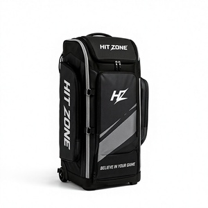 Bolsa de Deporte Extra Grande para Equipo de Cricket, Resistente, con Ruedas, de Primera Calidad, Organizador de Viaje - Product Image 1