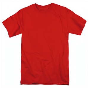 เสื้อยืดคอกลมแขนสั้นสีดำราคาส่ง ทรงปกติ สีพื้น ผ้าถักเนื้อนุ่ม 100% คอตตอน ดีไซน์เรียบง่าย - Product Image 6