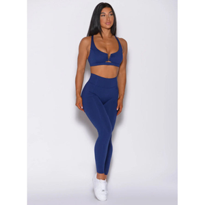 Ensemble de leggings de yoga taille haute et soutien-gorge de sport haut de gamme, vêtements de sport sans couture, respirants, pour femmes, pour la gym et le yoga - Product Image 3
