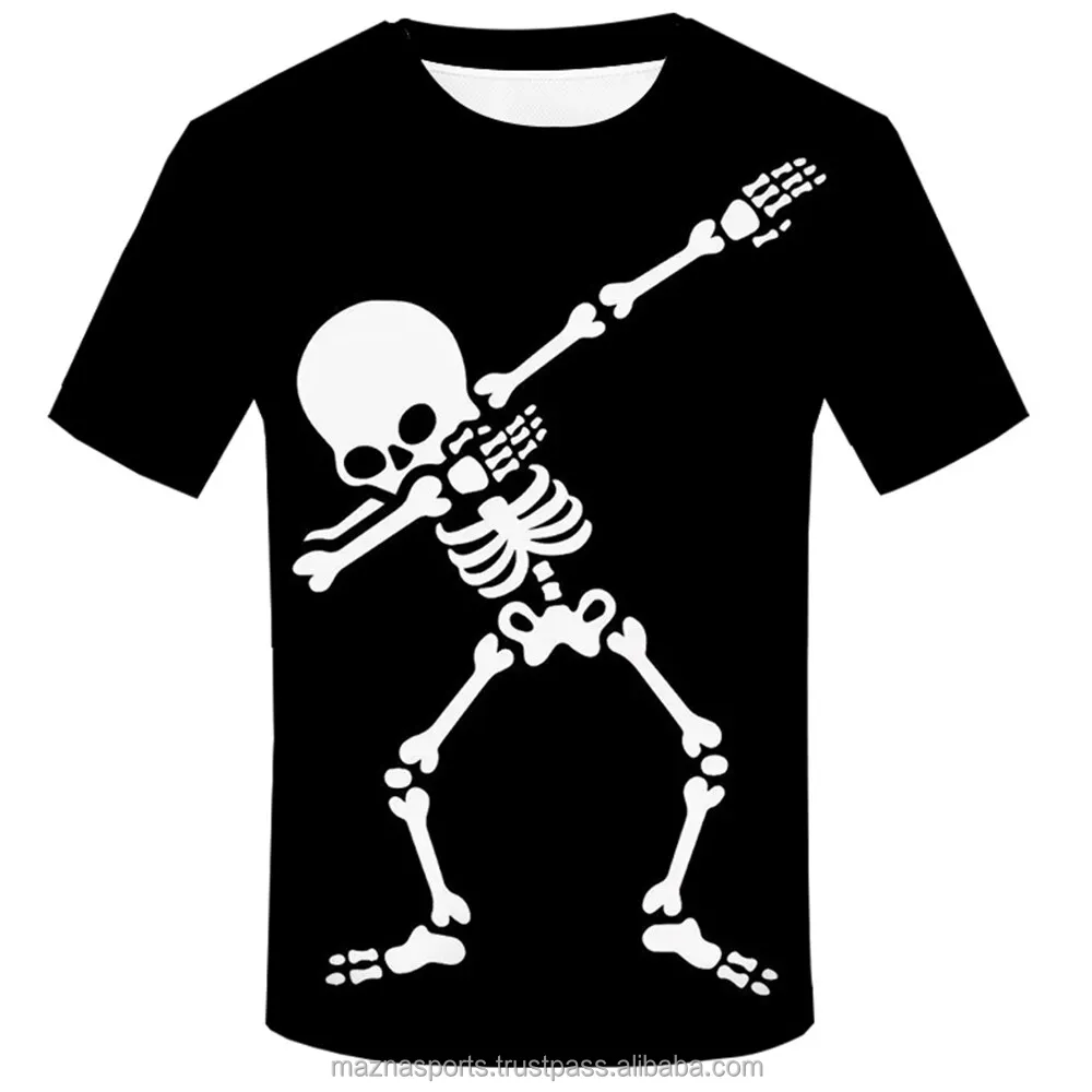 Funny T Shirts For Men 2022 3d Skulls Print Short Sleeve Tops Street Hip Hop Men T Shirt Oversized Tee Shirt Man Clothing