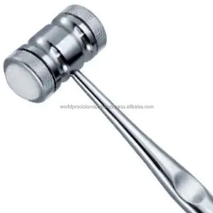 Marteau à os Mead, Ciseau chirurgical dentaire orthopédique, Osteotome, Embouts en nylon, Kit chirurgical oral en acier inoxydable - Product Image 2