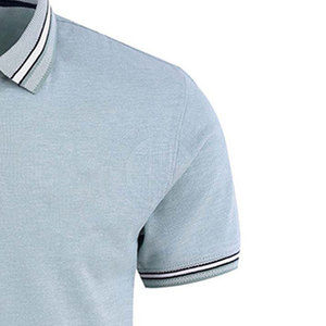 Chemises Polo à Manches Longues, Style Hiver Simple, Coton Doux et Chaud, Confortable, Vêtement Casual, Tenue Quotidienne, Design Polo - Product Image 3
