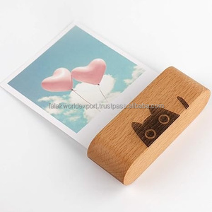 Wholesale Wholesale Wooden Wedding Business Menu Photo Memo Place Name <b>Card</b> Holders Price List Stands for Store - Product Image 5