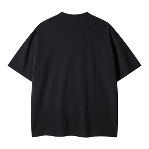 Camisetas de Manga Corta con Cuello Redondo para Hombre de Lujo - Diseño Personalizado 100% Algodón de Secado Rápido y Transpirable, Corte Regular Informal - Product Image 4