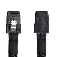 Câble Mini SAS 180 degrés SFF-8087 vers serveur 12G, câble de serveur SFF-8087, transmission 12G