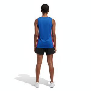 Maillot de basketball sans manches personnalisable pour homme, respirant, en tissu maille Spandex/Polyester, avec impression par transfert thermique sur le devant, style athlétique - Product Image 6