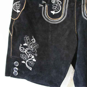 ชุดเลเดอร์โฮเซินสำหรับผู้หญิงระดับไฮเอนด์พร้อมโลโก้ปักแบบกำหนดเอง – เครื่องแต่งกายงานเทศกาลอ็อกโทเบอร์เฟสต์แบบบาวาเรีย - Product Image 4