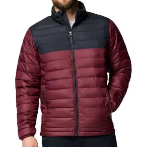 Veste d'hiver matelassée pour homme de haute qualité, ODM personnalisée, taille XL, manteau à capuche, respirant, écologique, coupe-vent, fermeture éclair standard - Product Image 1