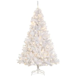 Albero di Natale Artificiale Douglas Fir Alto 1,8 m con 250 Luci LED Bianco Caldo, Rami Realistici, Preilluminato con Luci Natalizie da 3 m - Product Image 2
