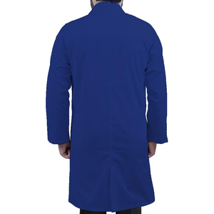 Bata de Laboratorio para Hombre de Alta Calidad, Hecha a Medida, de Manga Larga, de Algodón, Duradera, para Hospital, en Oferta - Product Image 2