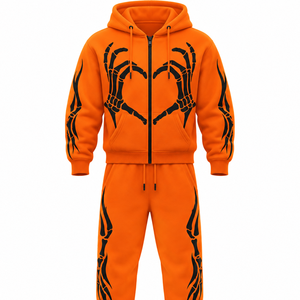 Chándal de Forro Polar Personalizado para Hombre, Ropa Deportiva Cálida de Invierno, Traje para Gimnasio, Entrenamiento y Jogging, Fabricante Mayorista, Proveedor de Producción Privada - Product Image 3