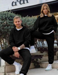 Ensemble de survêtement en polaire pour homme, veste de jogging pour l'entraînement sportif, chaud pour l'hiver - Product Image 1