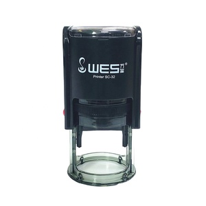 Factory Outlet Self-inking <strong>Stamp</strong> Automatic <strong>Stamp</strong> 32mm Round Sellos