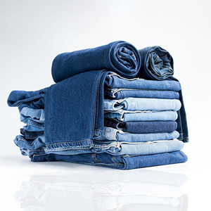 Vaqueros de Moda para Hombre. Nunca puedes tener demasiados pares. De azul índigo oscuro a azules descoloridos por el sol: tu estilo vaquero comienza aquí. - Product Image 1