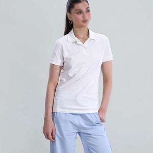 Diseña tu Propio Logotipo, Camiseta Polo para Mujer, Precio Bajo, Alta Calidad, Camiseta Polo para Mujer Más Vendida, Mejor Oferta en Línea - Product Image 1
