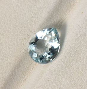 Laboratorio aguamarina pera facetada joyería fina gemas sueltas azul 5X3mm 6X4mm 8X5mm 9X6mm tamaños calibrados para el mejor ajuste - Product Image 3