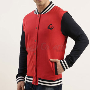 Comfortable Winter <b>Jacket</b> Designed With Modern Men <b>Letterman</b> <b>Jacket</b> Elements For Everyday Style <b>Jacket</b> With Black Sleeves - Product Image 3