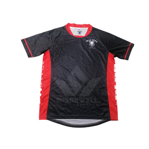เสื้อโปโลรักบี้ผู้ชายสีดำ ขาว เทา แขนสั้น ปกคอพับ ซับเหงื่อ แห้งเร็ว ทรงปกติ สำหรับผู้ใหญ่ ชุดกีฬา - Product Image 3
