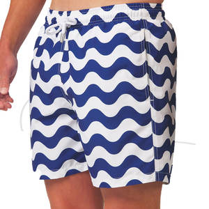 Nouveaux shorts de plage pour hommes, best-sellers, de luxe, décontractés, imprimés, en toile respirante, pour l'été, avec services OEM - Product Image 3