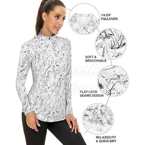 Camiseta Deportiva de Manga Larga para Mujer, Transpirable y Elegante, con Logotipo Frontal Reversible, Ecológica, para Entrenamiento Físico y Comodidad Diaria - Product Image 6