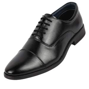 Chaussures habillées classiques en cuir courbé pour hommes, bout rond, fabrication OEM, vente en gros, export en vrac - Product Image 3
