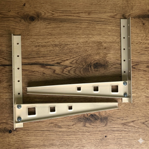 Soporte de Pared en Forma de L para Aire Acondicionado de 1HP con Recubrimiento en Polvo - Product Image 3