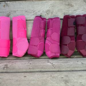 Vendas terapéuticas transpirables para caballos, botas medicinales, equipo de protección para caballos lesionados, botas medicinales - Product Image 4